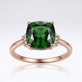 Rose Gold Gemstone Ring