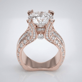 Silver Diamond Glamour Ring