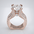 Silver Diamond Glamour Ring