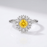 Sunflower Ring - (Adjustable)