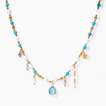 Intense Opal & Pearl Necklace