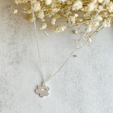 Elegant Silver Paw Necklace – Stainless Steel