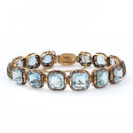 Vintage Azure Tide Gold Bracelet