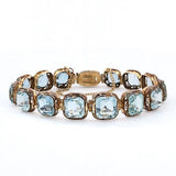 Vintage Azure Tide Gold Bracelet