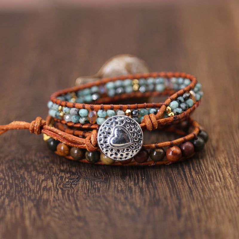 Ammonite Fossil Bracelet
