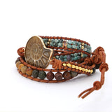 Ammonite Fossil Bracelet