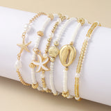 Bohemian Starfish Beach Bracelet Set