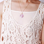 Hexagon Pendant Necklace
