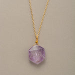 Hexagon Pendant Necklace