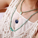 Hexagon Pendant Necklace