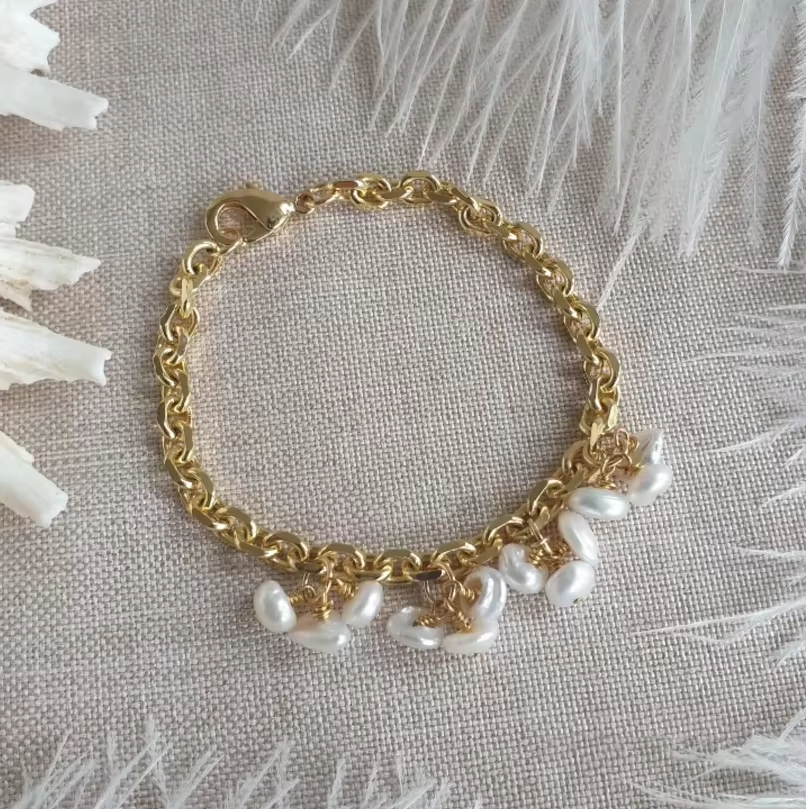 Vintage Baroque Pearl Bracelets