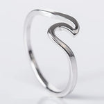 Ocean Wave Ring - Stainless Steel