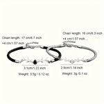Deer Horn Heart Bracelet with Zircon