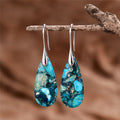 Ocean Regalite Drop Earrings