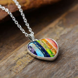 Jasper Chakra Love Necklace