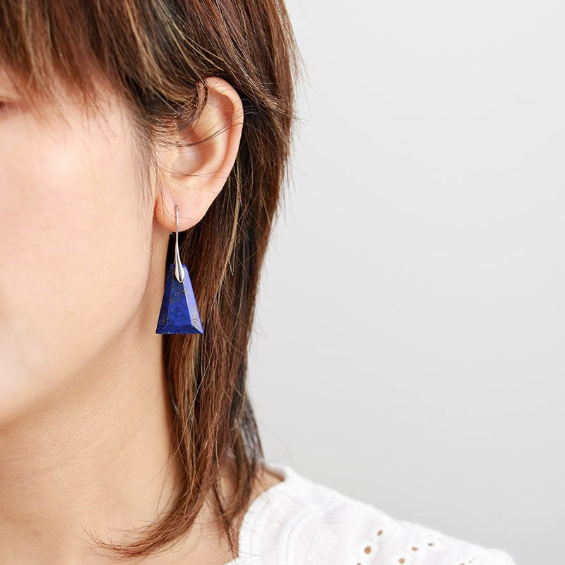 Lapis Lazuli Drop Earrings