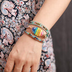 Chakra Healing Wrap Bracelet