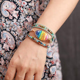 Chakra Healing Wrap Bracelet