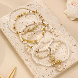 Ocean Dreams Pearl Bracelet Set