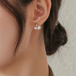 Coastal Dream Starfish Pearl Earrings