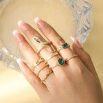 Serpent's Embrace Ring Collection