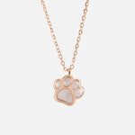 Necklace with Paw Charm