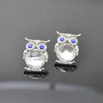 Crystal Owl Pendant Necklace