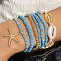 Bohemian Shell Beach Bracelet Set