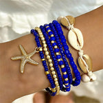 Bohemian Shell Beach Bracelet Set