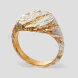 Vintage Gold & Silver Ancient Ring