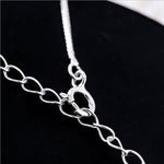 Crescent and Cat Elegant Cat Necklace