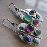 Vintage Colourful Earrings