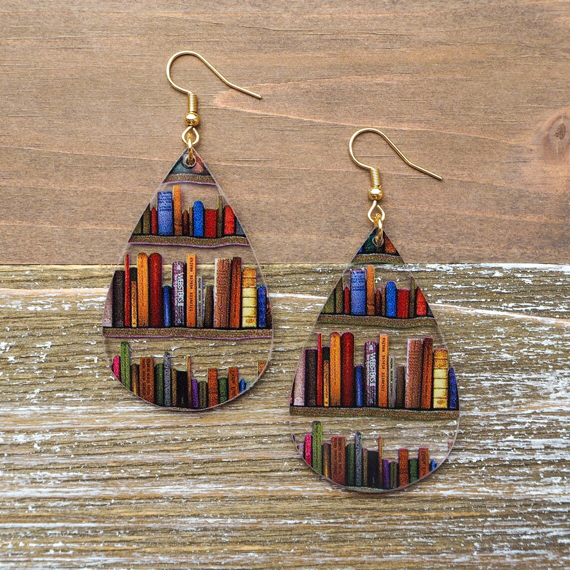 Vintage Colourful Drop Earrings