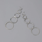 Vintage Dangling Hoop Earrings