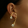 Vintage Irregular Pearl Earrings